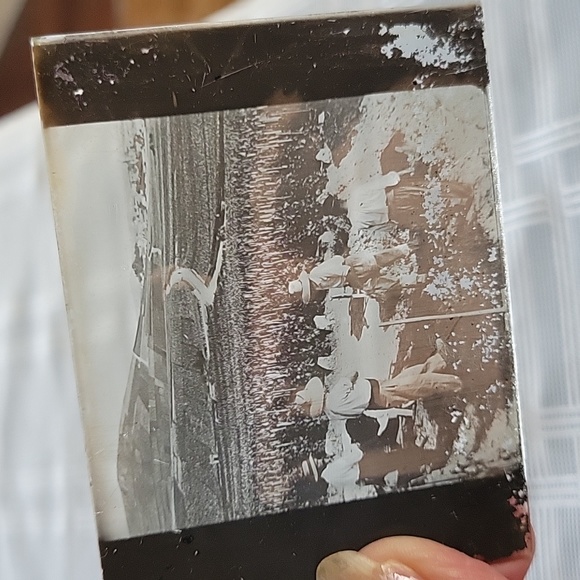 6 Vintage Photo Glass Slides Lantern Slides - Picture 4 of 7